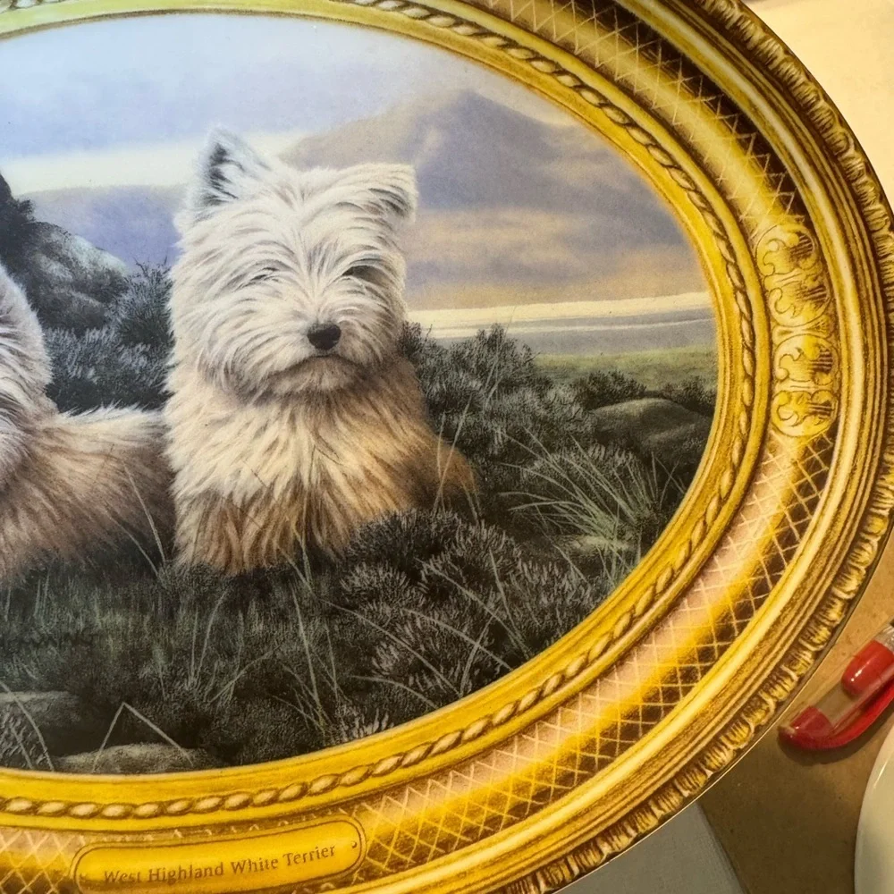 The Franklin Mint Plate “In The Heather” by Nigel Hemming Limited Edition EUC